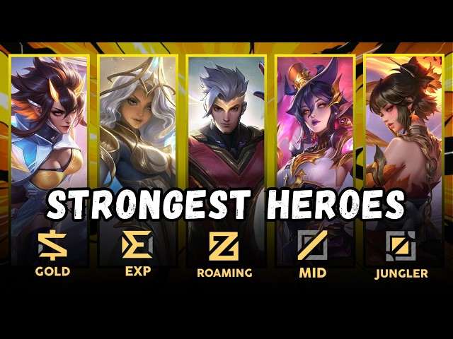 Top 5 Strongest Heroes for EVERY ROLE in MLBB! (META Guide MSC 2026)