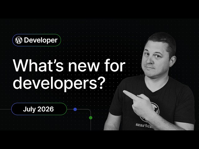 The Iframed Editor, WordPress 7.1, React 19 & Responsive Styling: WordPress for Developers July 2026