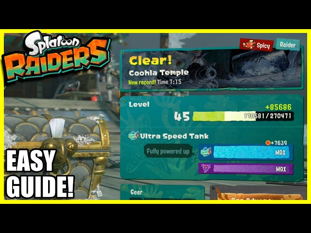 Splatoon Raiders | Coohla Temple SPICY RAID Easy Guide