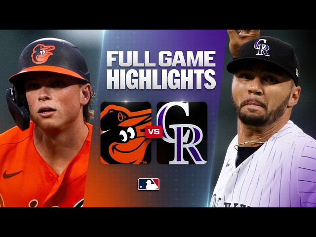 ORIOLES vs. ROCKIES: Official Full Game Highlights (September 1) | 2026 MLB Season