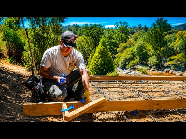 We're Starting To Build Out My Property.. Pump House Foundation Prep!