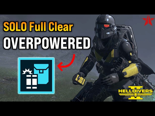 Helldivers 2 - SOLO C4 Pack ABSOLUTELY BROKEN! Super Helldive (Full Clear)