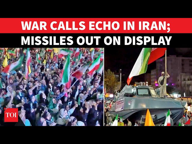 Iranians Push For 'Face-To-Face' Clash With US; Military Power Displayed In Chilling Rally Message