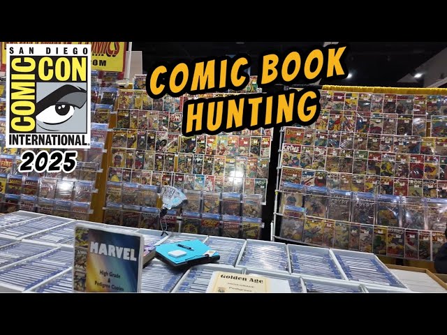 Comic Book Hunting at San Diego Comic Con 2025