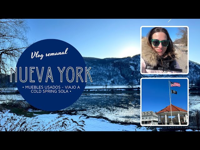 Escapada de UN DÍA en tren desde NUEVA YORK - Visito Cold Spring sola I Mi vida en USA