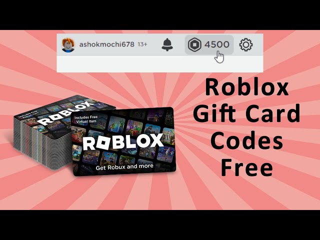 Claim Your Free Roblox Gift Card Codes and Start Gaming Now!🎮