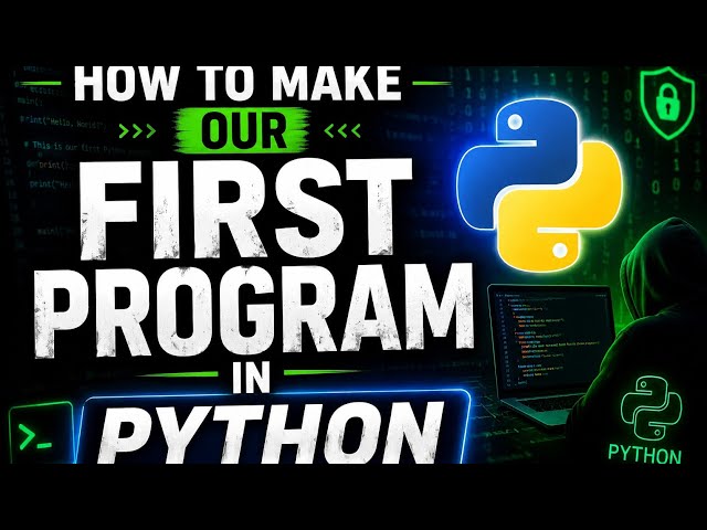 Your First Python Project in 2026 | Beginner Friendly