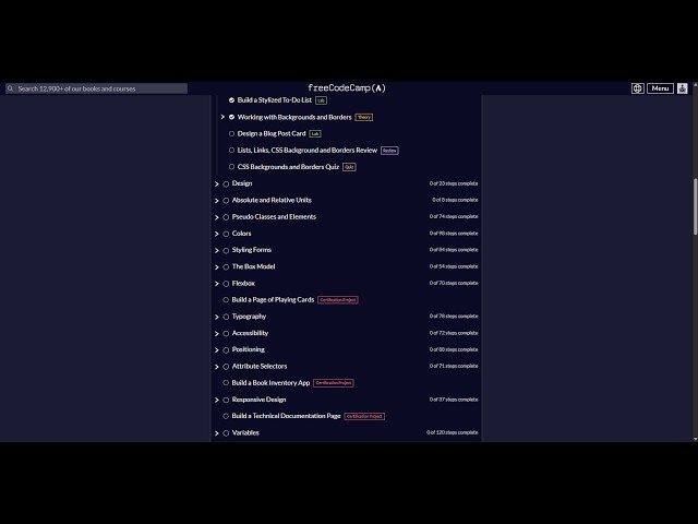 Day 009 | FreeCodeCamp Journey | Responsive Web Design