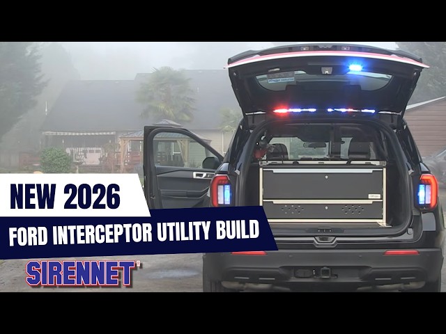 New 2026 Ford Interceptor Utility Build