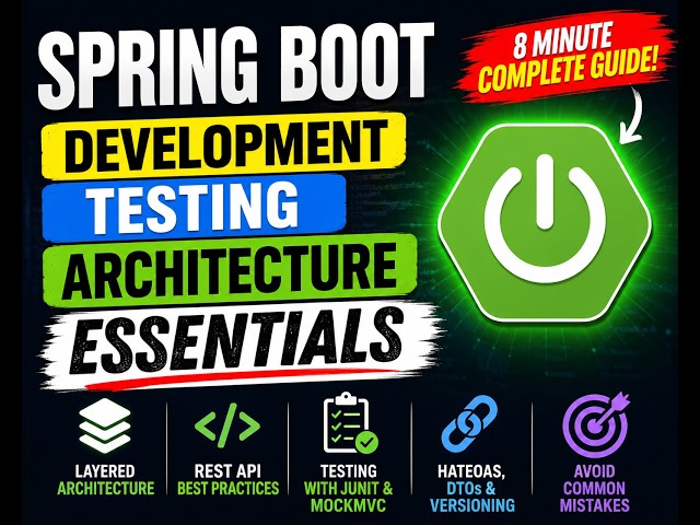 Spring Boot Testing & Architecture | Write Code That Scales