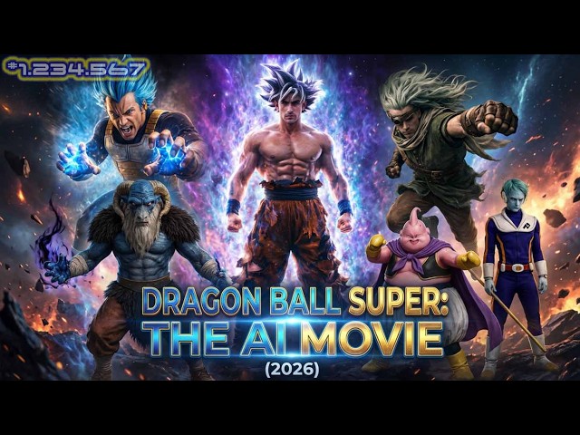 Dragon Ball Super: The AI Movie (2026) | Ultimate Cinematic Collection (Fan-made)