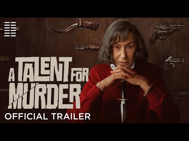 A Talent For Murder | Official Trailer | Bleecker Street