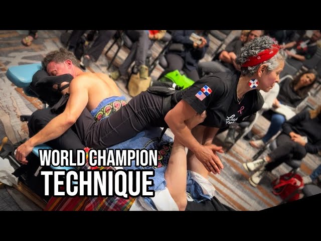 Luisa Vargas LV7 | Massage World Champion Deep Tissue & Stretching Technique