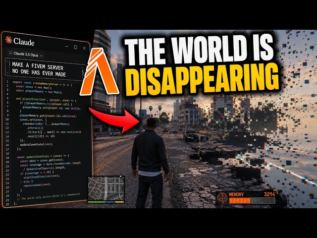 I Asked Claude AI To Make a NEVER SEEN BEFORE FiveM Server... CRAZY!