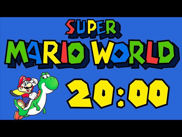 20 Minute Timer [SUPER MARIO] 🍄