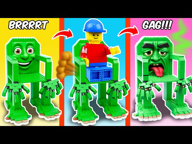 Top 5 LEGO Brainrot Products You've Never Seen Before | FUNZ Bricks