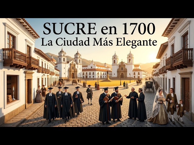 SUCRE en 1700: La Ciudad Más Elegante de la América Española