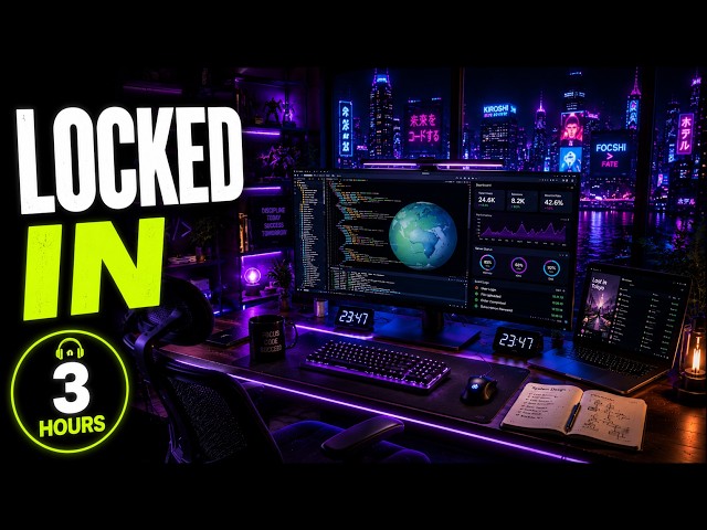 LOCKED IN • Software Developer Focus • 3 Hours