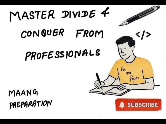 Divide and Conquer Algorithm Explained | Paradigm, Examples & Patterns for Coding Interviews