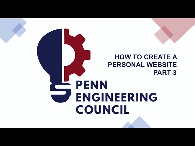 PEC Tech Tutorials: Building a Personal Website in HTML Part 3 - Deployment