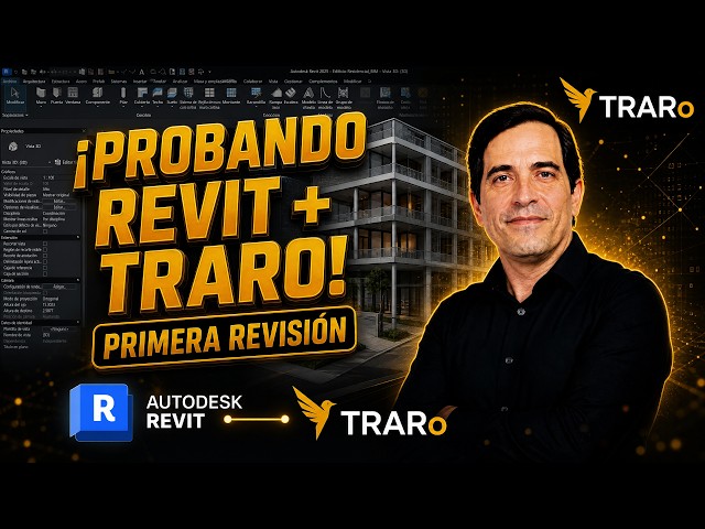 ¡PROBANDO TRARO en REVIT! 🚀 ¿Vale la pena esta herramienta BIM GRATIS? | PRIMERA REVISIÓN