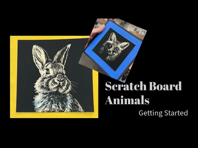 Scratch Art Animals: Getting Started