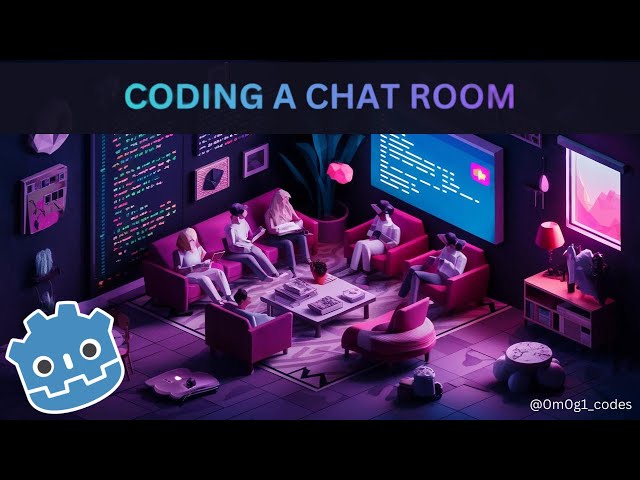Apps with Godot #1: Coding a chat room with Godot | Multiplayer Peer and BBcode Tutorial