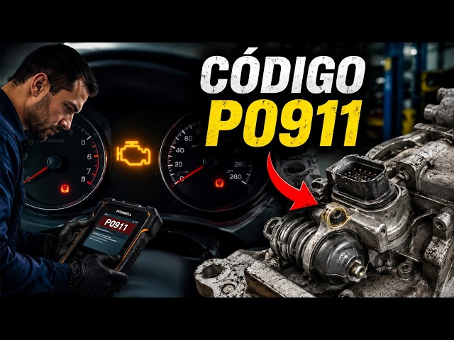 Falla P0911: código OBD que puede bloquear tu transmisión y dañar la caja de cambios sin aviso