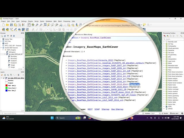 How to Add MapServer Data to QGIS