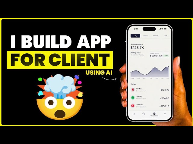 I Built a $300 Client App in 5 Minutes (No Code Tutorial)