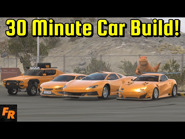 Mad With Power! - 30 Minute Car Build - Automation/BeamNG Drive