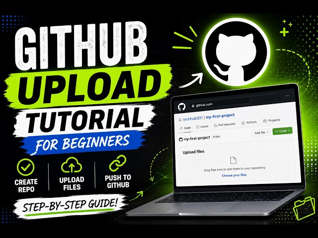 GitHub Upload Tutorial For Beginners Part 1