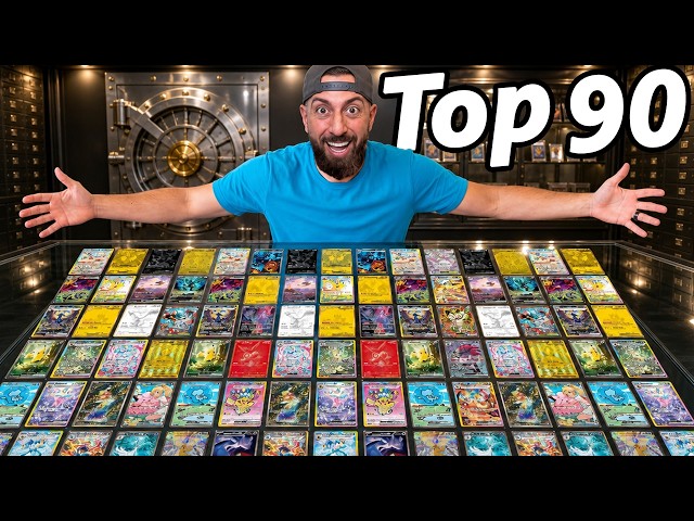 Busqué las 90 cartas Pokémon más caras
