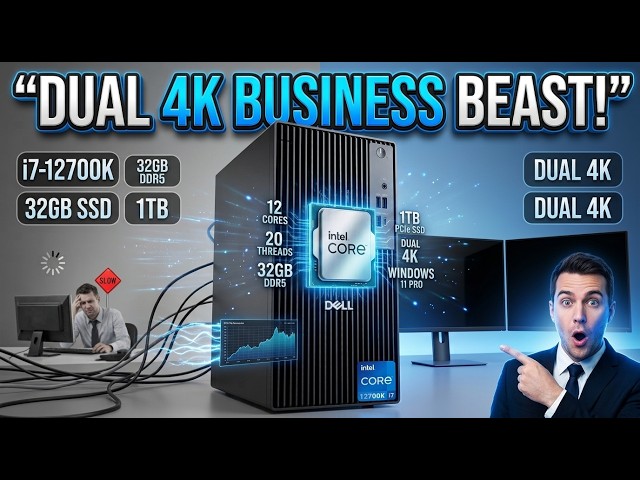 Dell OptiPlex i7 Business Desktop Review 2026 | 32GB RAM + 1TB SSD | Best Office PC?