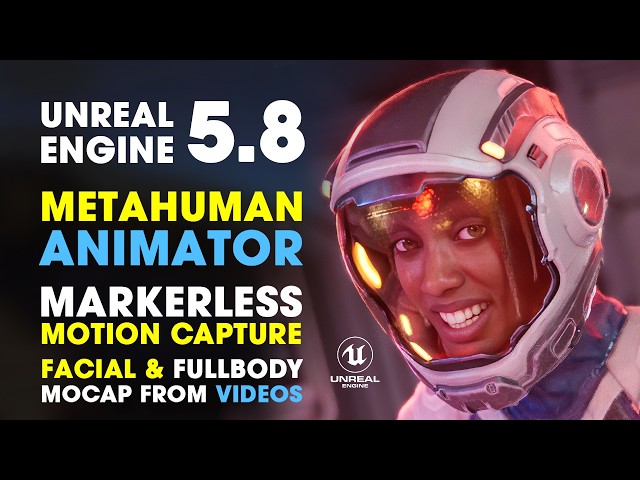 Unreal Engine 5.8 | How to use MetaHuman Animator Markerless MOCAP Plugin ~ Formerly MESHCAPADE