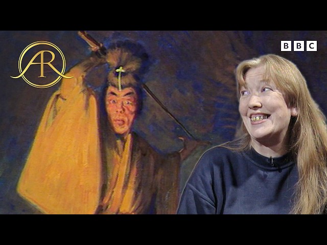 Portrait of Japanese Actor Danjuro Stuns Owner With Five Figures Valuation | Antiques Roadshow UK