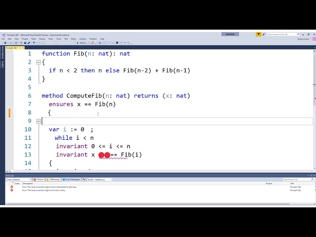 Basics of specification and verification: Lecture 1, loop invariants
