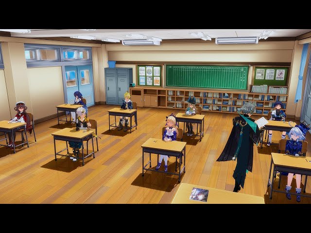 CLASS C MATH EXAM || Genshin Impact Animation