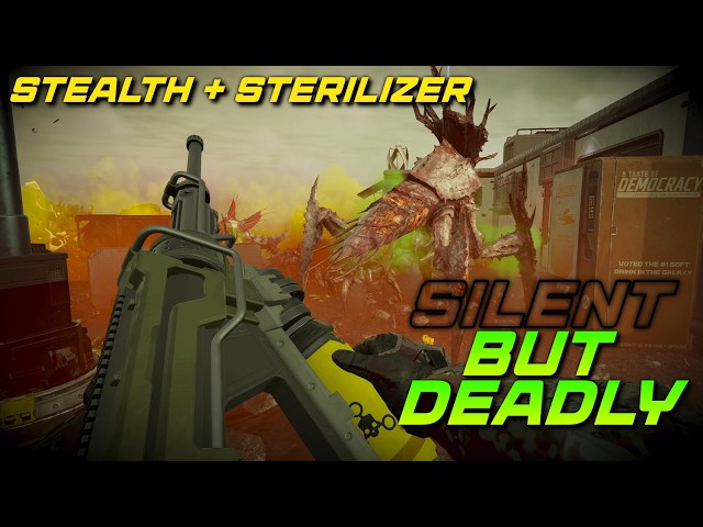 Unironically Using Stealth AND Sterilizer In A Loadout | Helldivers 2