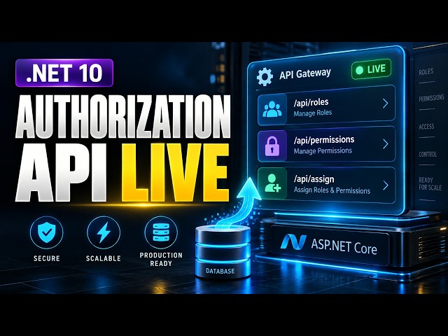 61.Build a Roles & Permissions API | ASP.NET Core Controller + EF Migration