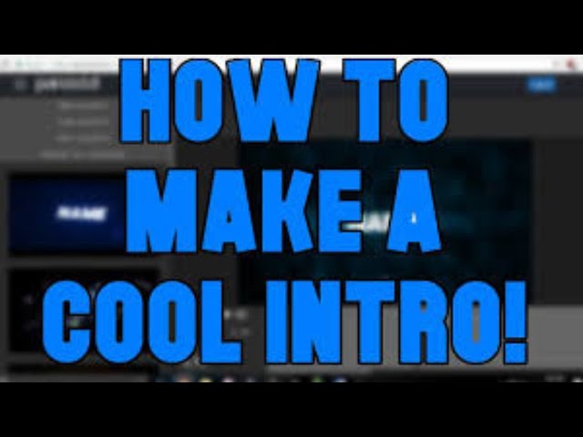 How to Make DOPE Intros Using SHAREfactory™ *PS4 ONLY*