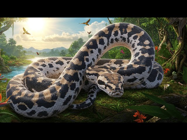 🐍 Cow Reticulated Python Swallowed What?! 😲 Fun Animals for Kids