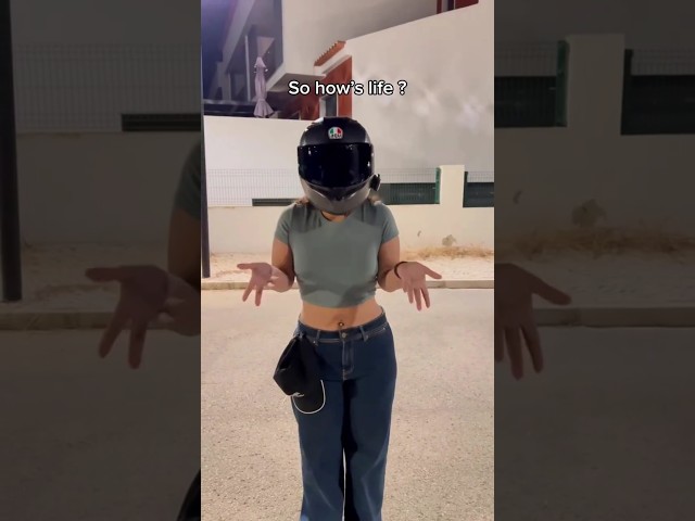 so how's life? #bikerchic #bikershorts #bikersboyz #bikegirl #girlride#shorts #shortvideos