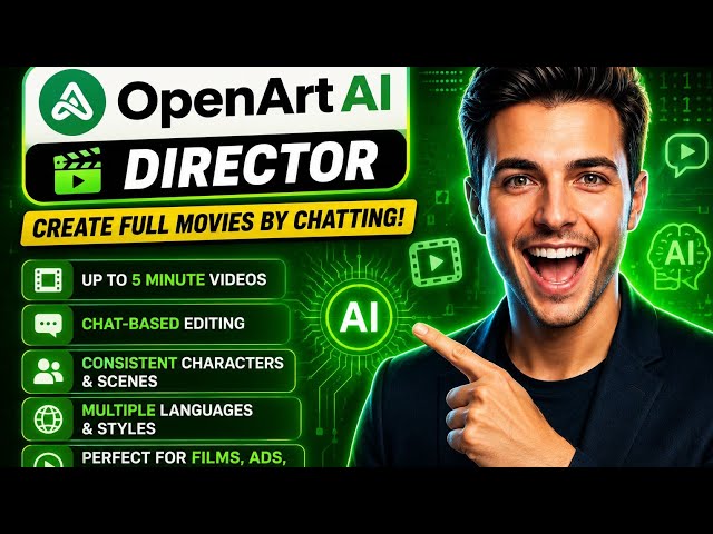 OpenArt Director Tutorial | New AI Video Creation Tool