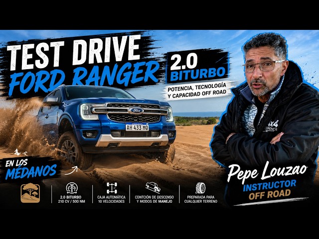 Ford Ranger V6 - don't buy without seeing this: 2.0 Biturbo Test! #4x4 #offroad #fordranger