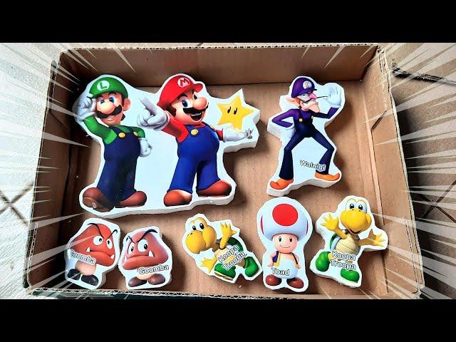 #156 BOX Full of Mario Bros Unlocking the ASMR Magic of Mario Bros - Luigi Koopa Troopa Donkey Kong