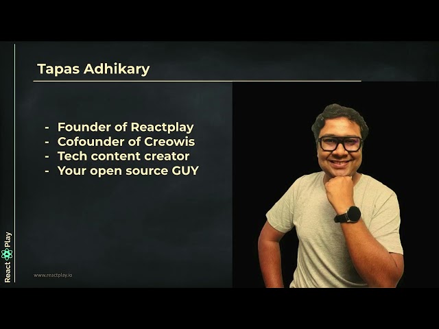 AgentUI: The Frontend Layer of the Agentic Era | Keynote | ReactPlay Bengaluru