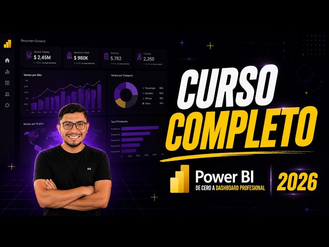 Curso Power BI desde cero — Dashboardprofesional en 2 horas