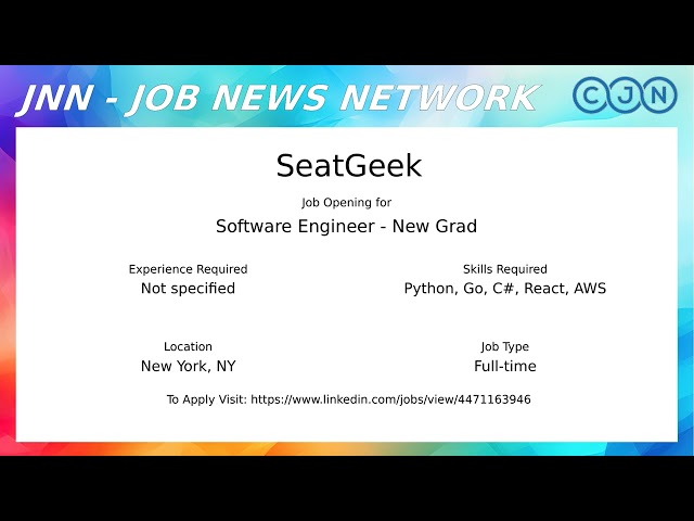 Job News Show 19 | Top 10 Computer Science Jobs in the US | 2026-09-24