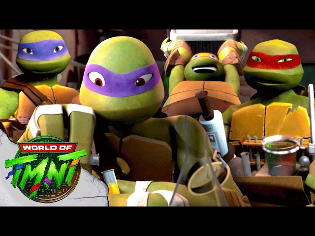 The Ninja Turtles Search for Shredder's Evil Serpent Mutants! 🐍 | TMNT (2012)